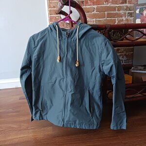 Mollusk Blue Extra Small Hooded Women's Jacket